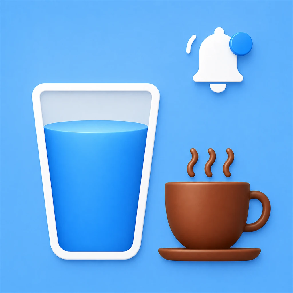 Daily Water & Coffee Tracker icon